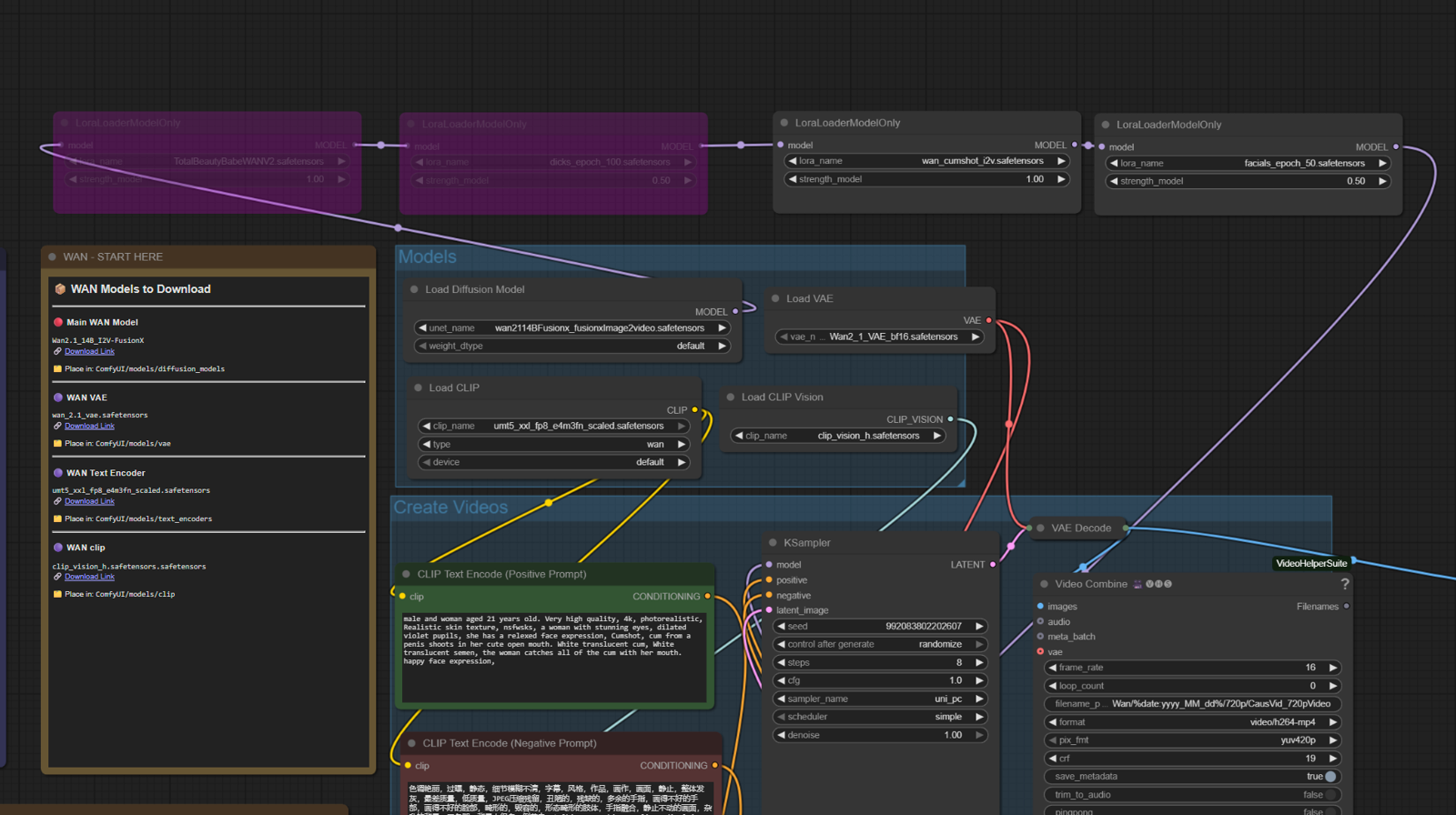 2 Workflows 480p and fusionx720p